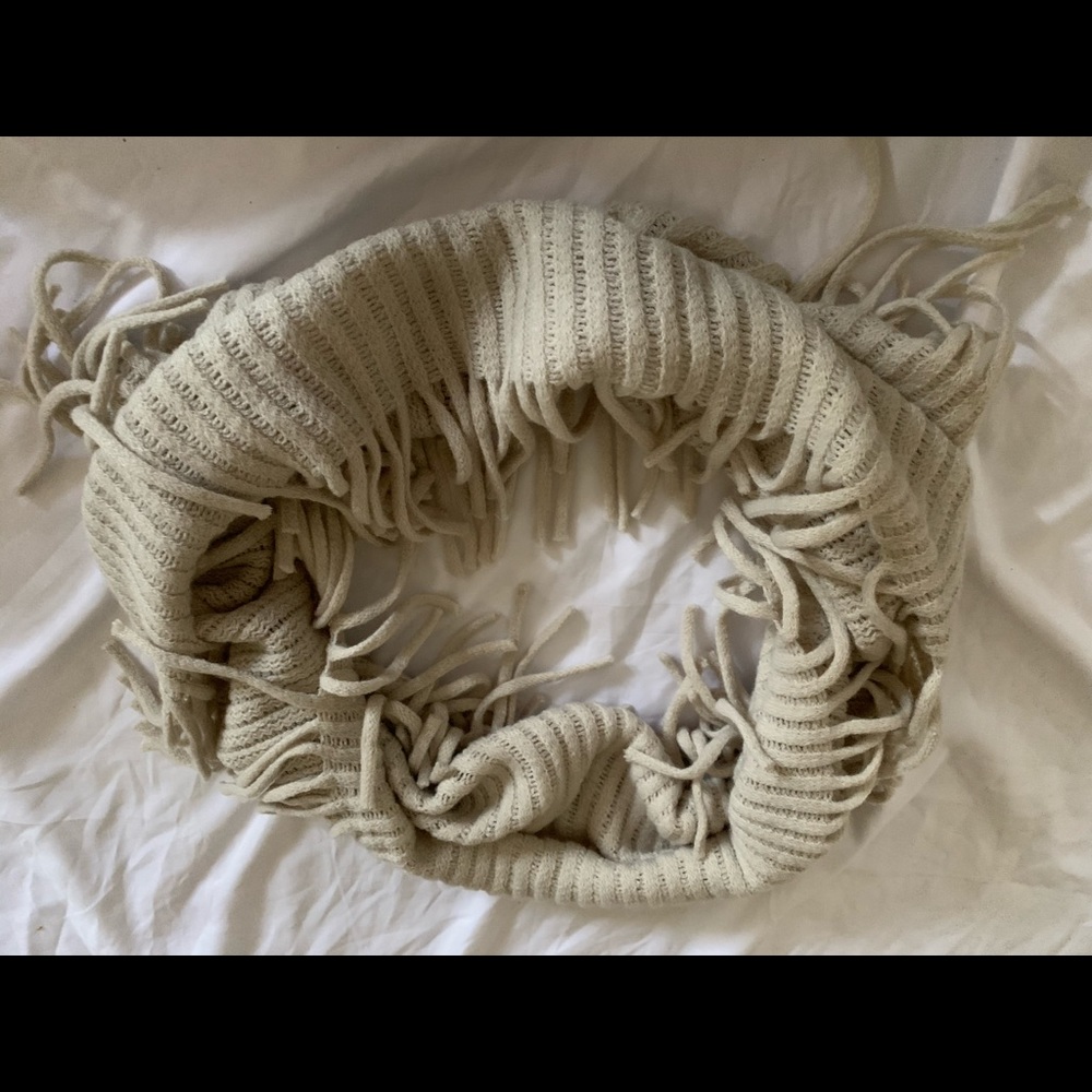 5/$20 Ensemble infinity scarf  NWT cream
